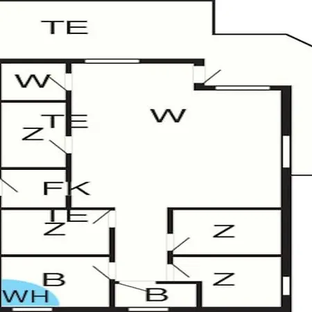 Holiday home 8 Person In *